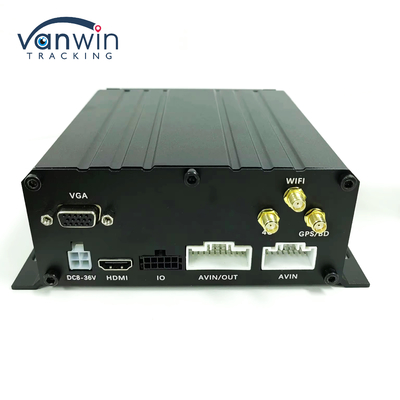 Full HD 8CH 1080P MDVR Met 4G 5G GPS WIFI-apparaat Voor het monitoren van auto's Bussen Taxi's Dual Hard Drives