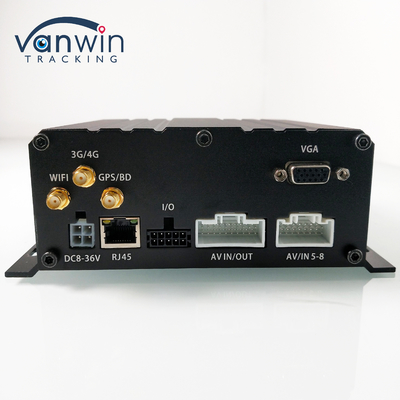 8-kanaals harde schijf SD-kaart mobiele DVR H.264 Car MDVR voor voertuigveiligheid monitoring