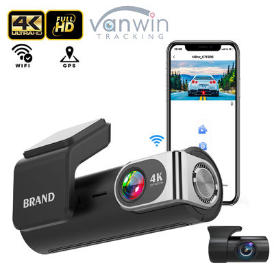 Nachtzicht Hoogwaardige 4K-rijrecorder Mini-autocamera ondersteunt WiFi en GPS