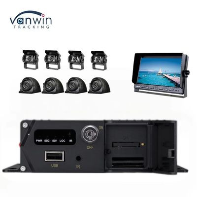 8CH 1080P H.265 HD GPS Vehicle Mobile DVR Recorder met 12V 2.5A en 5V 2A uitgang