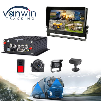 Voertuig 1080P H.265 4CH SD Car Mobile DVR Dash Cam Recorder