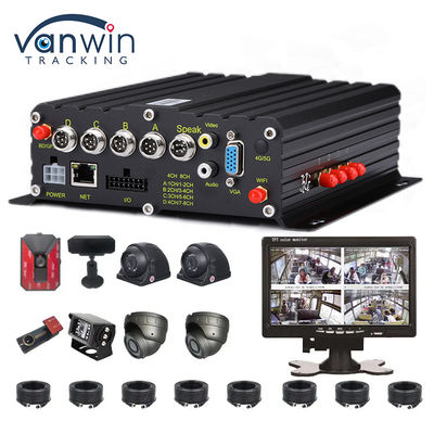 AI 4CH Auto Recorder Met GPS DVR 1080p Mobiele DVR Auto DVR Video Recorder