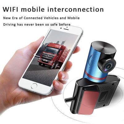Verborgen taxibewakingscamera ondersteunt GPS WiFi-connectiviteit Car Dashcam
