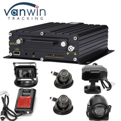8-kanaal Full HD 1080P AI MDVR-systeem ADAS DMS met 8 AHD-camera's voor bussen / vrachtwagens