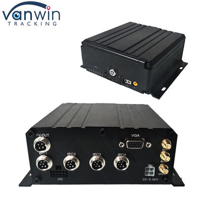 HD 1080P H.264 4 Channel Mobile DVR GPS WIFI Voertuig Bus Auto Recorder