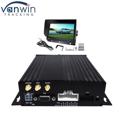 GPS 1080P HD 4CH mobiele DVR SD-kaart Samrt WIFI bus voertuig digitale videorecorder
