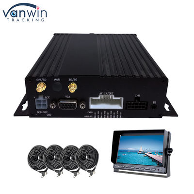 GPS 1080P HD 4CH mobiele DVR SD-kaart Samrt WIFI bus voertuig digitale videorecorder