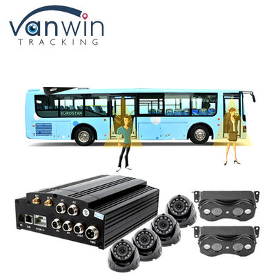 8CH 1080P Passagiersteller MDVR Voor 2 deuren bus, High Accuracy Bus Passagiers Telling System