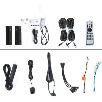 8CH 1080P Passagiersteller MDVR Voor 2 deuren bus, High Accuracy Bus Passagiers Telling System