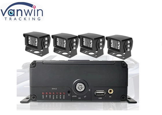 Auto opslagkaart AHD 1080P 4CH Hard Drive Mobiele DVR High Definition Video Monitor
