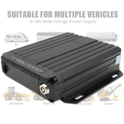 4G Online Video Tracking GPS Mobiele DVR 1080p SD Card 4 Channel Sim Card GPS Voertuig CCTV Camera