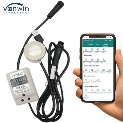 Truckbrandstofmonitor Global Positioning System Tracker Brandstoftankniveausensor Brandstofniveautemperatuursensor