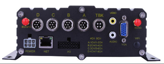 4G 5G WIFI GPS 8 CH AI Mobile DVR ADAS DMS Met HDD SSD SD kaart Voor auto bus Truck