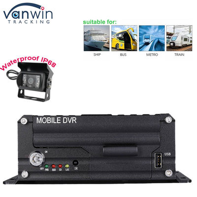 1080P H265 DUAL SD Card 8 Channel Mobile DVR met HDD Max 2TB voor Taxi Trucks Vans