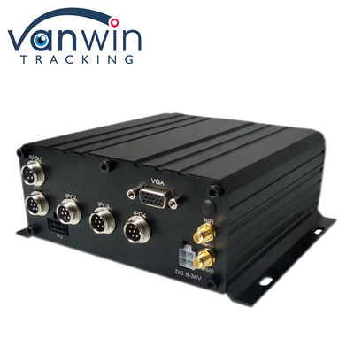 Full HD 1080P 8CH Mobile DVR SD-kaart 4G GPS H.265 CMSV6 Bus Truck DVR beveiligingssysteem