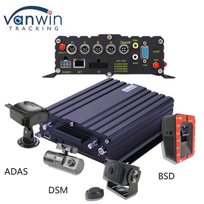 8CH CCTV Recorder Car MDVR AI Veiligheid Vroeg waarschuwingssysteem Mobiele DVR ADAS DMS BSD
