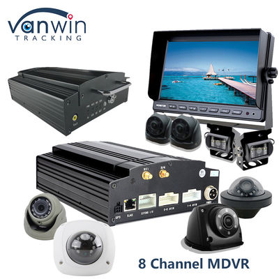 4G Wifi GPS MDVR Camera System 8CH Mobiele digitale videorecorder voor bus-truckvoertuig