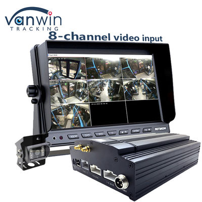4G Wifi GPS MDVR Camera System 8CH Mobiele digitale videorecorder voor bus-truckvoertuig