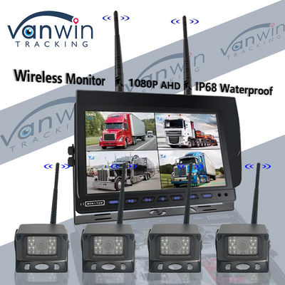 7 Inch AHD Digitale Draadloze Camerasysteem voor Vrachtwagen Achteruitrijcamera Draadloze TFT Auto Monitor Kits