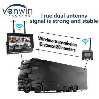 7 Inch AHD Digitale Draadloze Camerasysteem voor Vrachtwagen Achteruitrijcamera Draadloze TFT Auto Monitor Kits