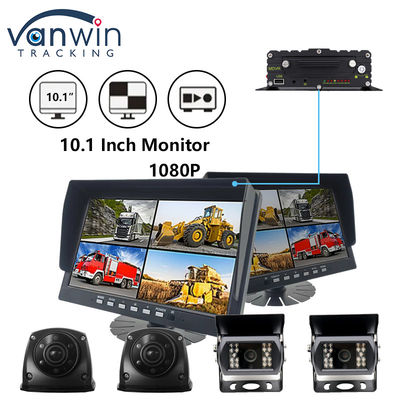 10.1 inch IPS Security TFT Car Monitor HD 1080P Display Voor Truck Bus Voertuig Camera