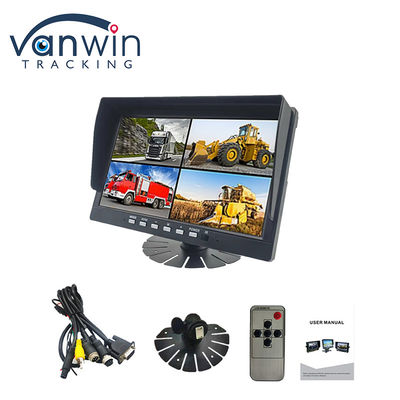 10.1 inch IPS Security TFT Car Monitor HD 1080P Display Voor Truck Bus Voertuig Camera