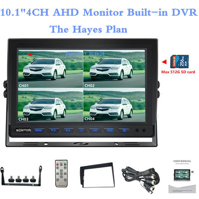 10.1 inch AHD-quadripatiemonitor