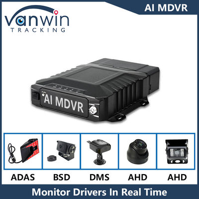 AHD 1080P 8CH 4G GPS mobiele DVR met ingebouwde ADAS DSM BSD-algoritme AI-aangedreven