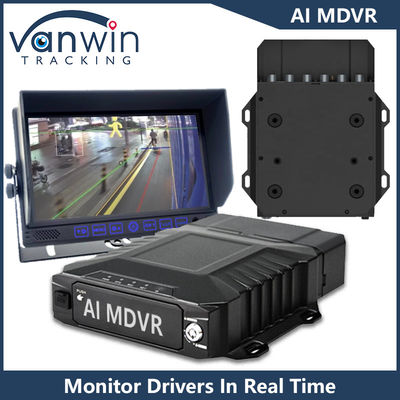AHD 1080P 8CH 4G GPS mobiele DVR met ingebouwde ADAS DSM BSD-algoritme AI-aangedreven