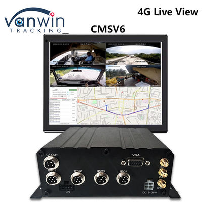 8CH AHD Dual SD Card Mobiele DVR-systeem 4G WIFI GPS MDVR voor Live View