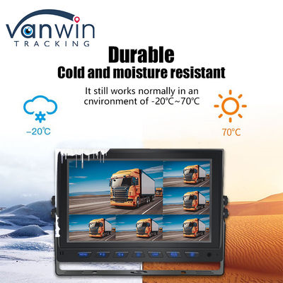 9 inch AHD 1080P MDVR Monitor 8 Channel Full HD Split Display Monitor Voor voertuig