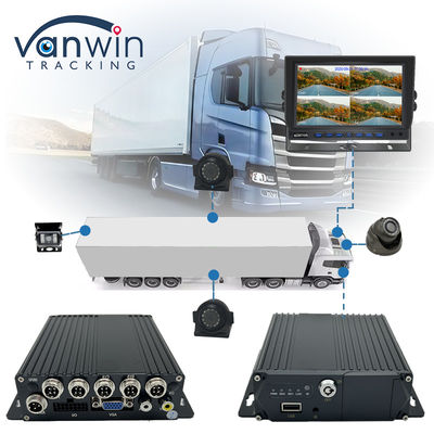 4G GPS Dual SD Card Mobiele DVR 1080P 4CH CCTV Camera Recorder Beveiliging Mobiele Tracking DVR