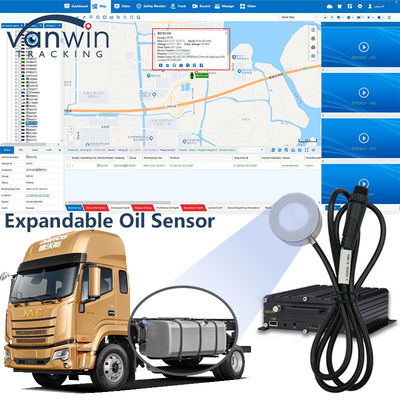 Niet-contact ultrasoon bewegende brandstof olie diesel vloeibare vloot monitoring brandstof niveau sensor
