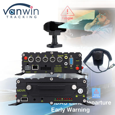 8CH AI BSD ADAS DMS MDVR System HD 1080P HDD Mobile DVR Met 4G GPS WIFI Functie