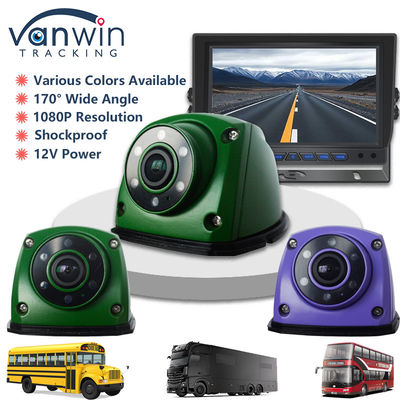 IP69 1080P autocamera AHD zijcamera met 6pcs IR-lichten Super nachtzichtcamera