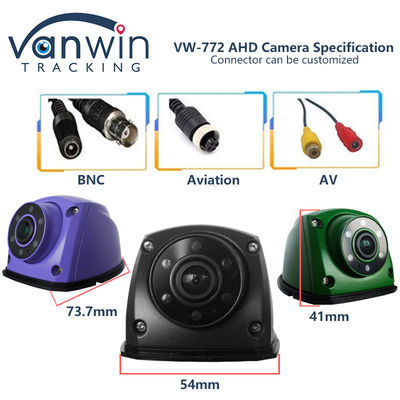 IP69 1080P autocamera AHD zijcamera met 6pcs IR-lichten Super nachtzichtcamera