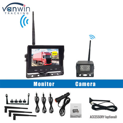5 inch digitale HD DVR draadloze Truck Backup Camera Monitor System Quad View Scherm