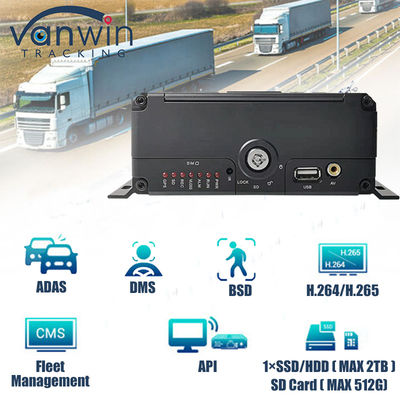 4CH 1080P AI Function Mobile DVR ADAS DMS Kit DVR 4G GPS SD HDD MDVR Systems Voertuig