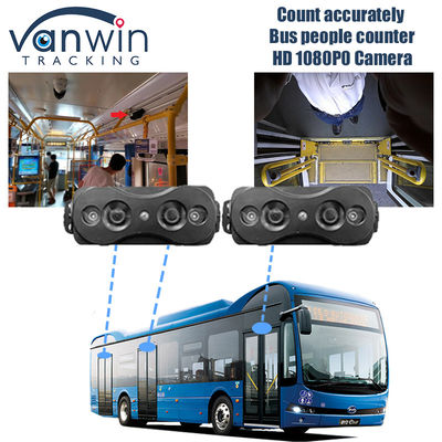 Hoge nauwkeurigheid Mensen tellen Sensor Camera Automatische bus Passagiers teller Connect MDVR