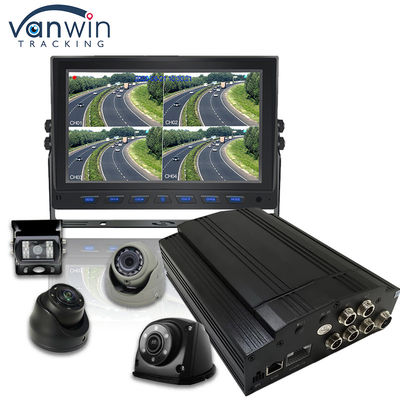 4CH 4G HDD Mobiele DVR GPS WiFi Live Video Auto CCTV DVR Truck Cmsv6 systeem