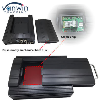 4CH 4G HDD Mobiele DVR GPS WiFi Live Video Auto CCTV DVR Truck Cmsv6 systeem