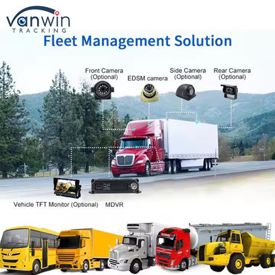 4CH dubbele SD -kaart mobiele DVR mini -maat auto zwarte doos in voertuig CCTV 4G GPS MDVR