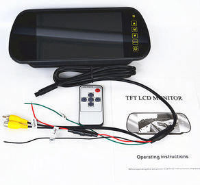 7 van het de Auto de Achterweergeven van het duimwindscherm Monitor van de de Monitorspiegel van TFT LCD met 2 videoinput