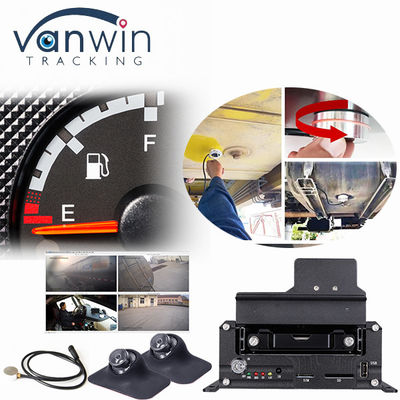 5G 4CH Full HD Mobile DVR Live Stream met GPS-brandstofniveaubewaking