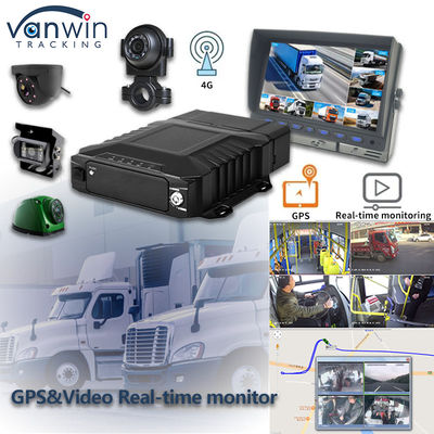 8CH videobewaking HDD mobiele DVR met 4G GPS WIFI MDVR voor realtime monitoring