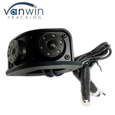 HD IR Night Vision Waterdicht 1080P Dual Lens Side View Blind Area Rearview Mirror Rear View Backup Camera voor bus