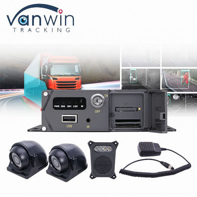 Vlootbeheer Mobiele DVR-systeem GPS WIFI 4G AI ADAS DMS BSD 1080P H.264/H.265 API Voor bus, vrachtwagen