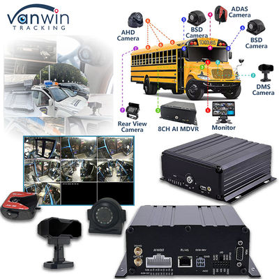 8CH AI Mobile DVR met ADAS DMS BSD Functie MDVR Geavanceerde voertuigbeveiligingsoplossing