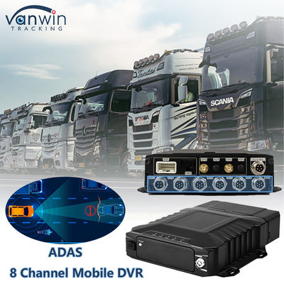 8CH 1080P Ai HDD Mobile DVR Real Time Monitoring And Tracking 4G Ai Adas DMS MDVR CCTV-systeem