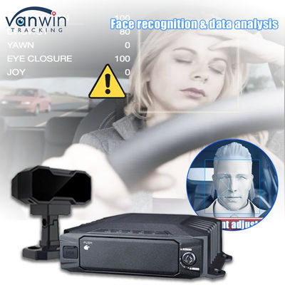8CH 1080P HDD AI Mobiele DVR-beveiligingssystemen met 4G GPS WIFI ADAS DSM BSD